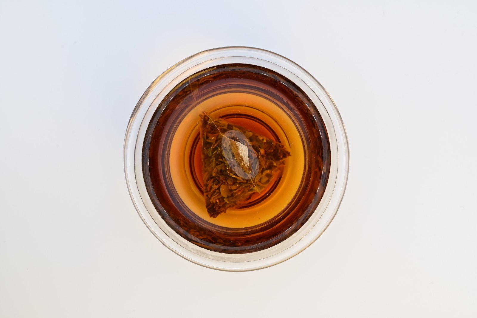 Earl Grey brewing in the cup